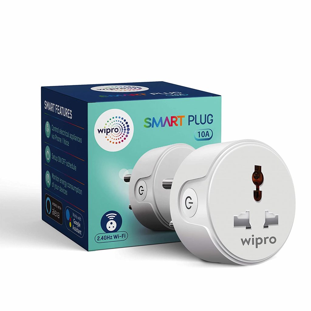Alexa compatible Wipro 10A smart plug